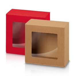 Geschenkbox mit Sichtfenster