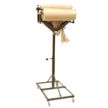 Der Wagen ist durch die 4 stabilen Rollen gut fahrbar und kann so flexibel im Packbereich eingesetzt werden