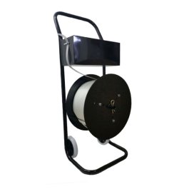 Abrollwagen fr Komposit-Umreifungsband, fahrbar