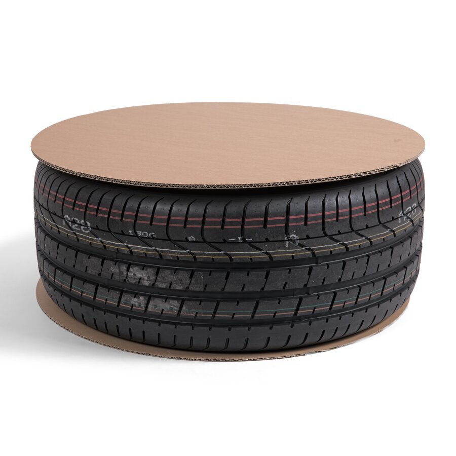 Ideal als Abdeckung oder Reifenpappe geeignet