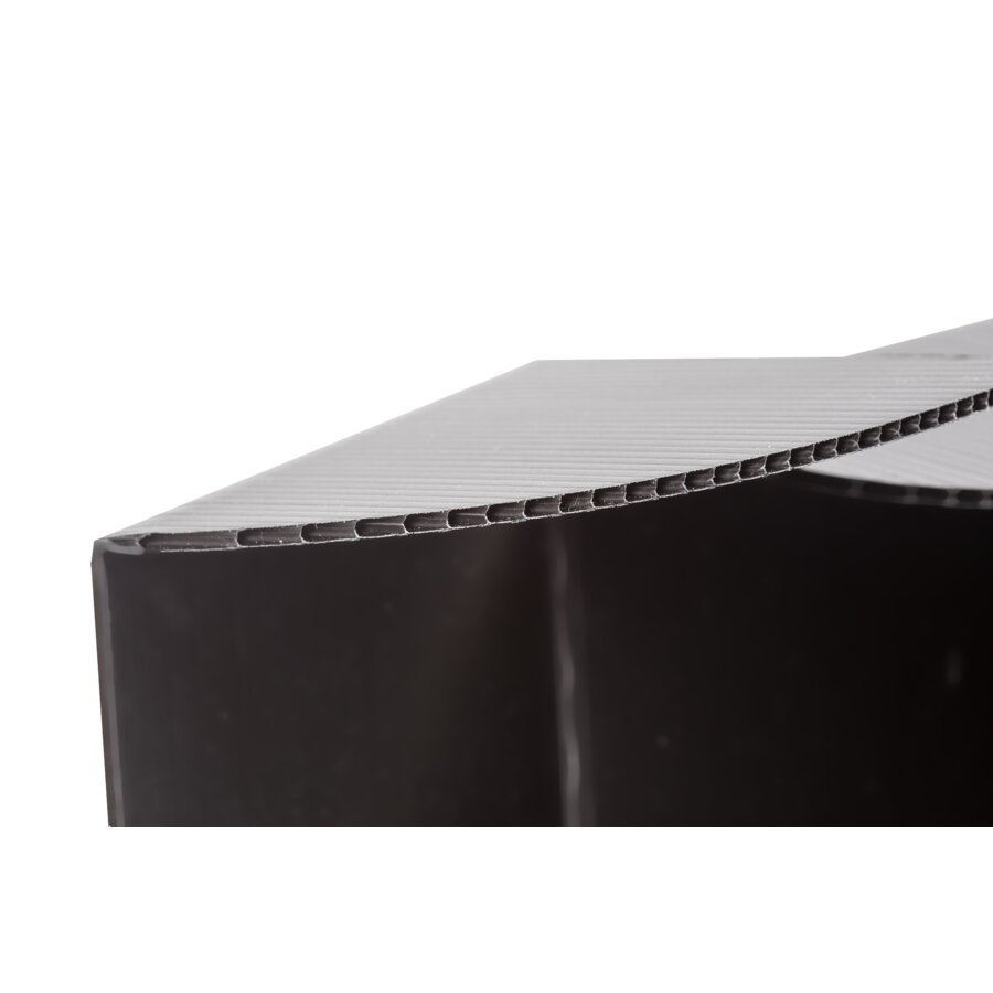 Die komplette Verpackung besteht aus hochwertiger PP-Kunststoffwelle Die komplette Verpackung besteht aus hochwertiger PP-Kunststoffwelle