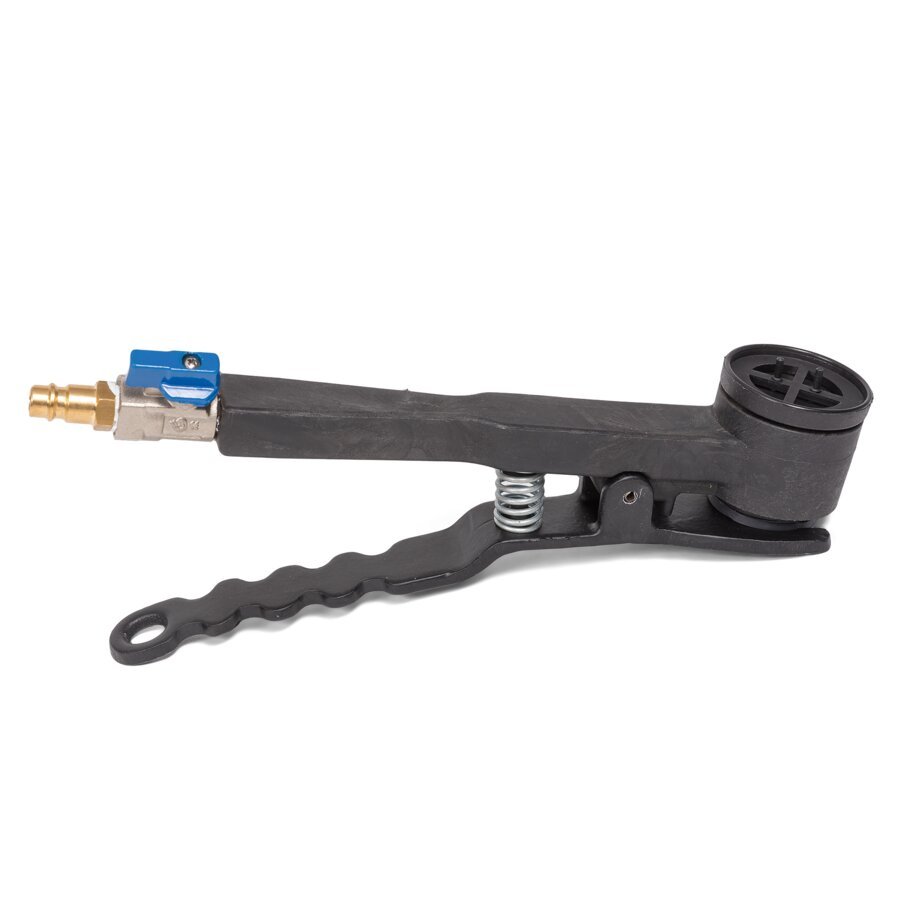 Das Fllgert aus stabilem Kunststoff ist mit allen handelsblichen Kompressoren kompatibel