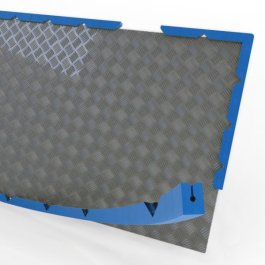 NOMAPACK� WS 33x26 Edge Pad U-Profil, 30% recycelt