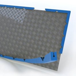 Platte mit Edge Pad U-Profil