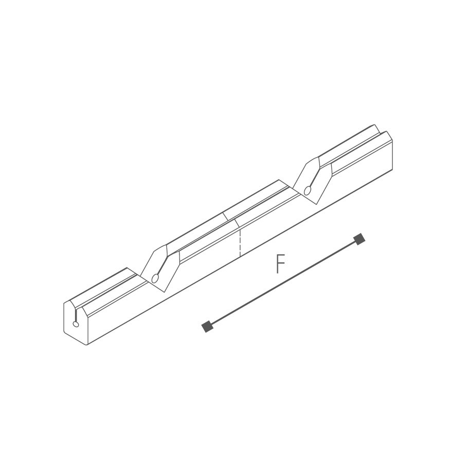 Skizze Lnge 1 Profil am Strang mit Perforierung