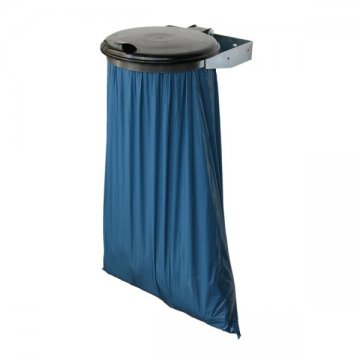Stabiler Müllsackhalter zur Wandbefestigung für Müllsäcke mit 70 - 120 Liter