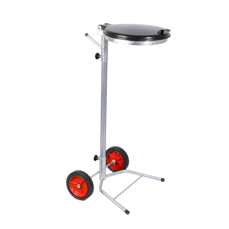 Mit 2 extra groen Rdern fr besonders bequemes Fahren