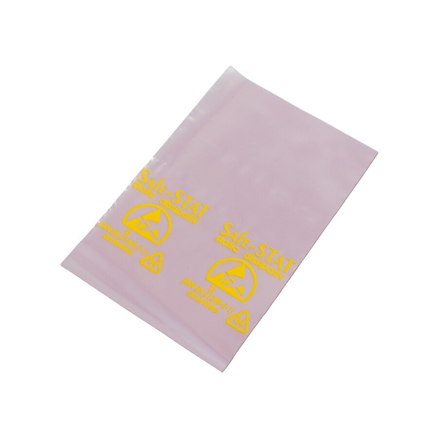 Antistatische Folienbeutel eignen sich speziell fr den Versand empfindlicher elektronischer Bauteile