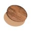 Wellpapp-Dekoplatte mit Holzoptik, ideal als vielseitige Verpackungsunterlage