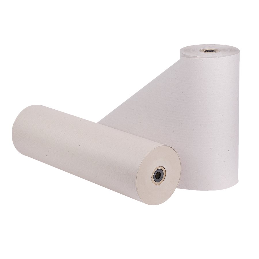 Die Rollenware lsst sich platzsparend lagern und erst bei Bedarf in voluminses Fllmaterial verwandeln