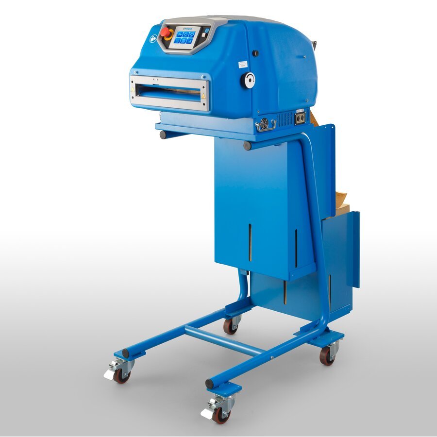 Dank seiner geringen Gre ist der WrapPak Protector an jedem Packtisch einsetzbar