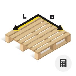 Holzpalette individuell nach Ma