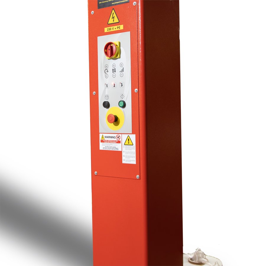 Einfache Bedienung mit bersichtlichem Bedienfeld