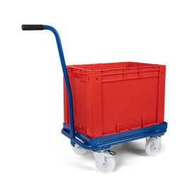 Transportwagen fr Eurobehlter mit Griff