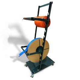 Abrollwagen fr Kunststoff-Netzschlauch