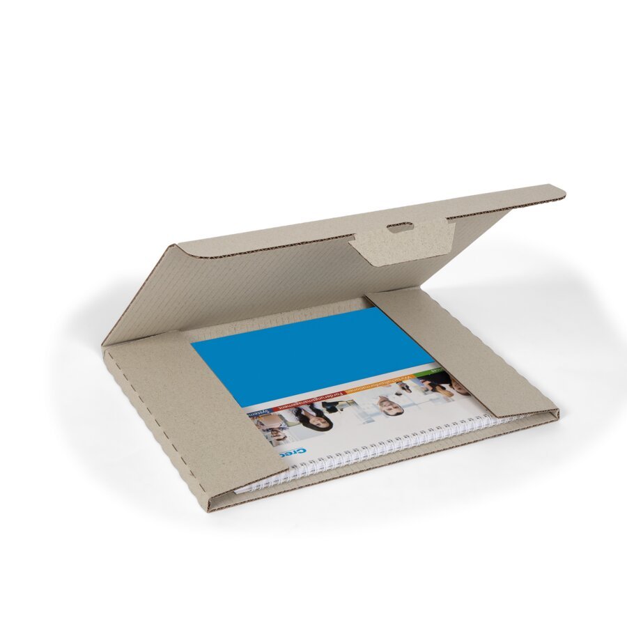 Kalenderverpackung aus Graspapier