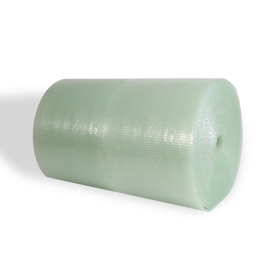 2 Rollen Luftpolsterfolie recycelt nebeneinander