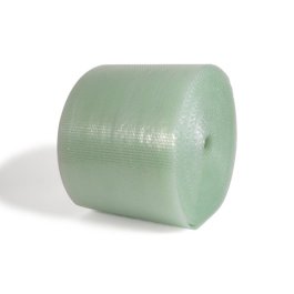 Rolle Luftpolsterfolie in leichtem Grn