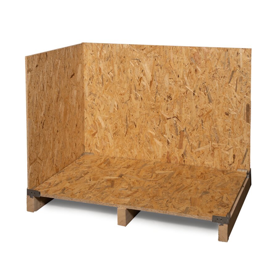 Nach dem Anbringen der Seitenwände... Nach dem Anbringen der Seitenwände...