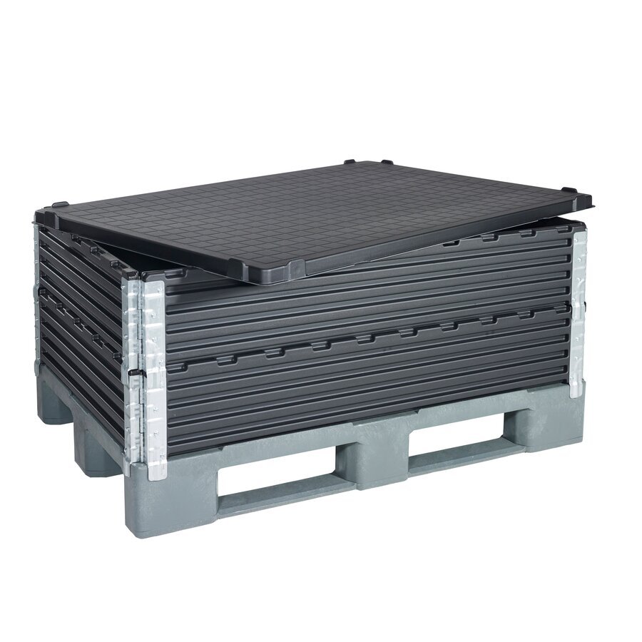 Deckel fr Palettenaufsatzrahmen aus hochwertigem Kunststoff