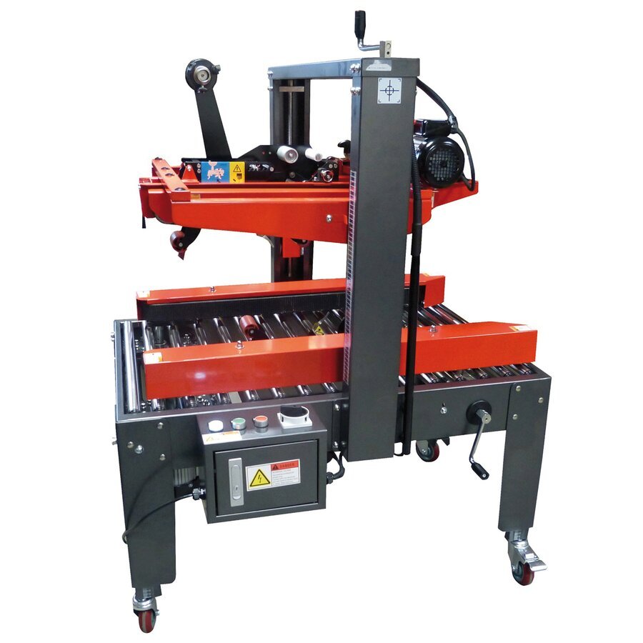 Maschine zum automatischen Verschließen von Kartons Maschine zum automatischen Verschließen von Kartons