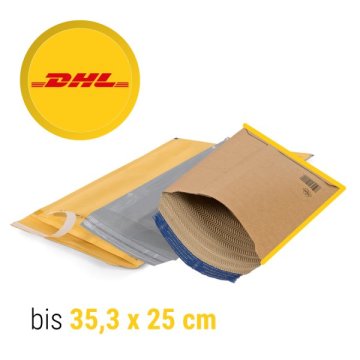 Hier finden Sie passende Versandtaschen für die "Warenpost" von DHL