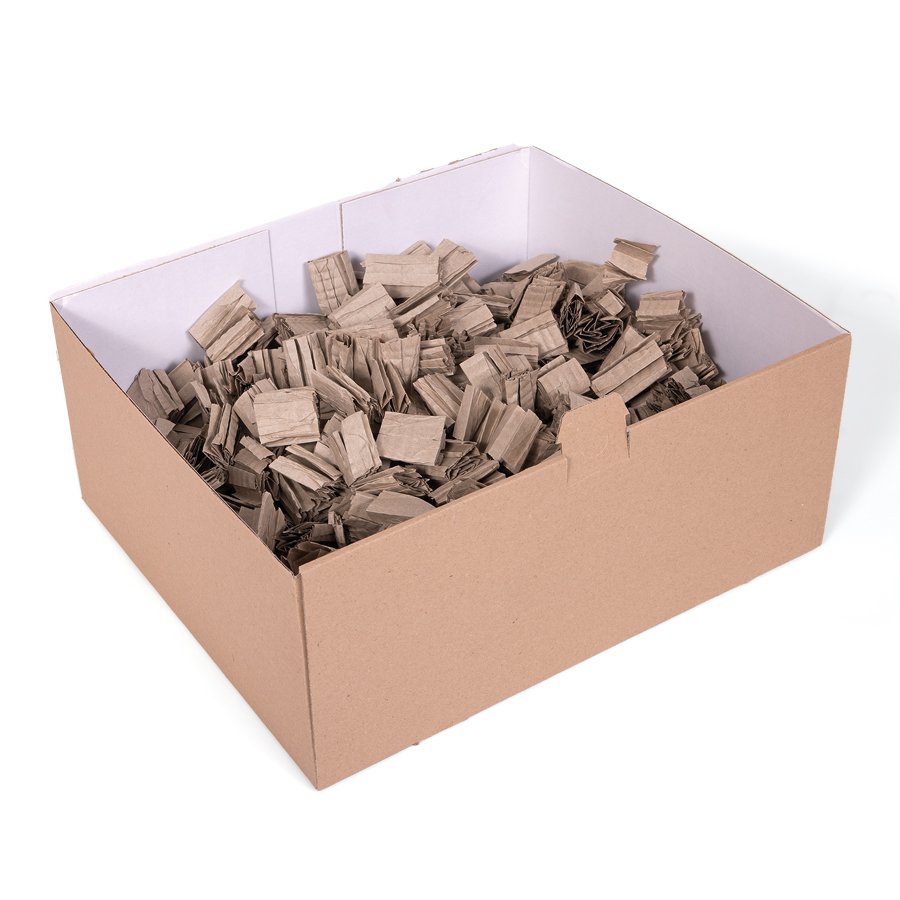 Zusammen mit dem Versandkarton im Papiermll zu entsorgen