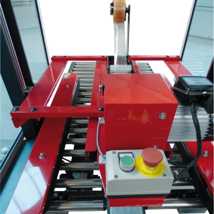 Durchsicht auf die Kartons mglich