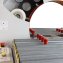 Bedienpanel direkt am Rollband sorgt f�r einen guten �berblick