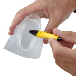 Druckverschlussbeutel, vorgeffnet