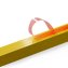 Transparentes Band, mit roter Abziehfolie Transparentes Band, mit roter Abziehfolie