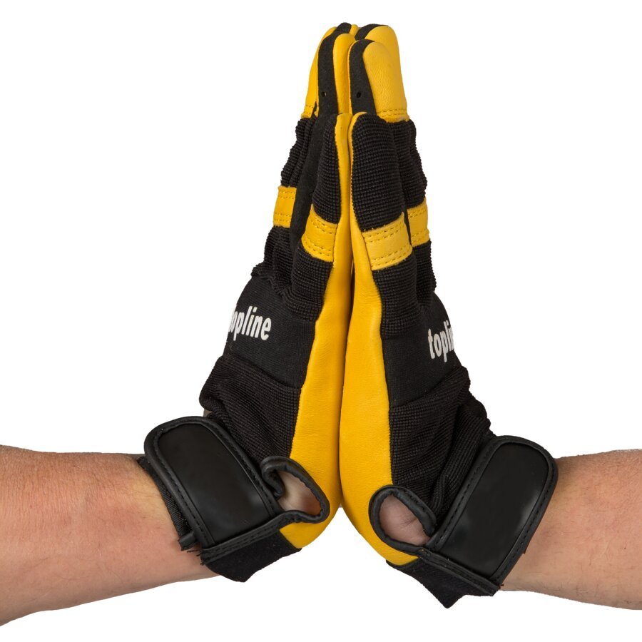 Klettverschluss am Handgelenk Klettverschluss am Handgelenk