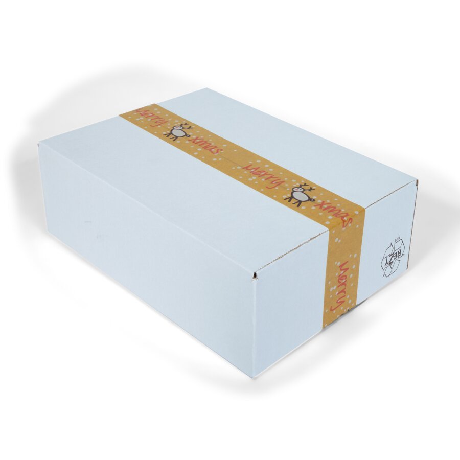 ... als auch ansprechend bei weien Kartons