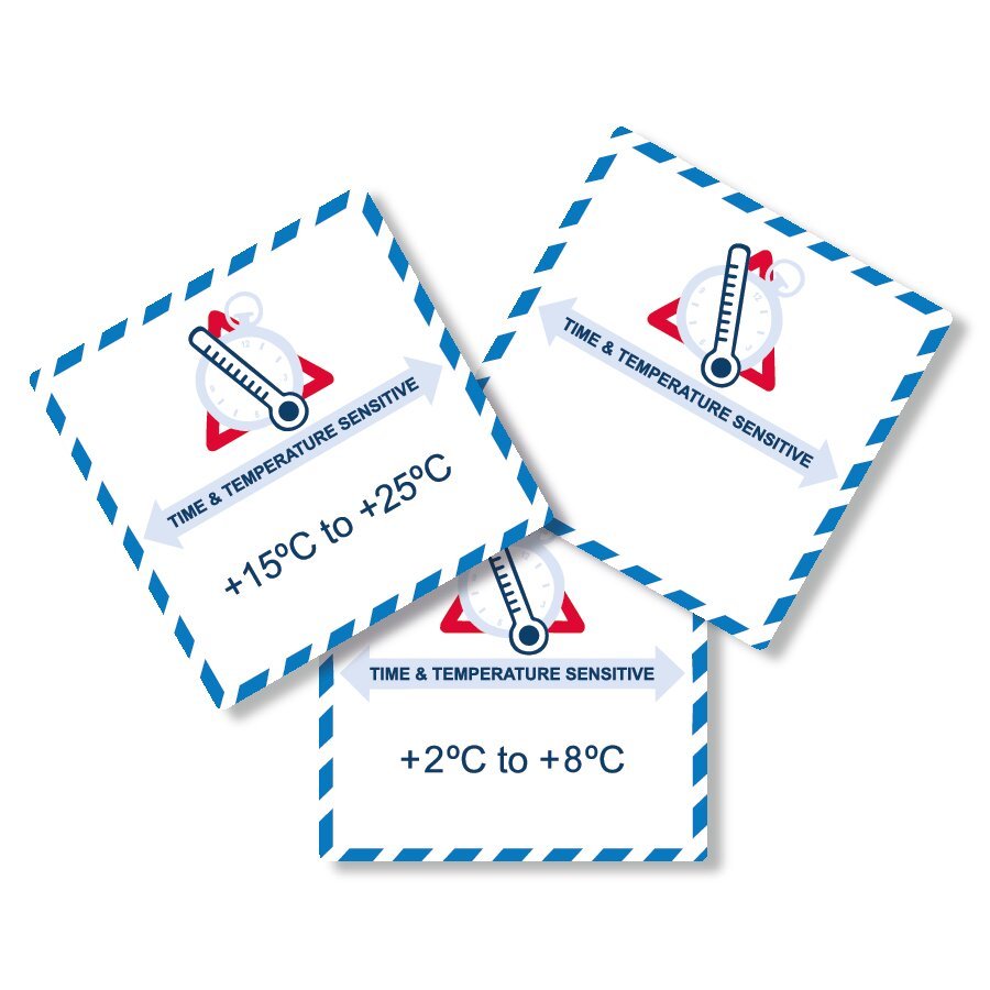 Luftfracht-Etiketten