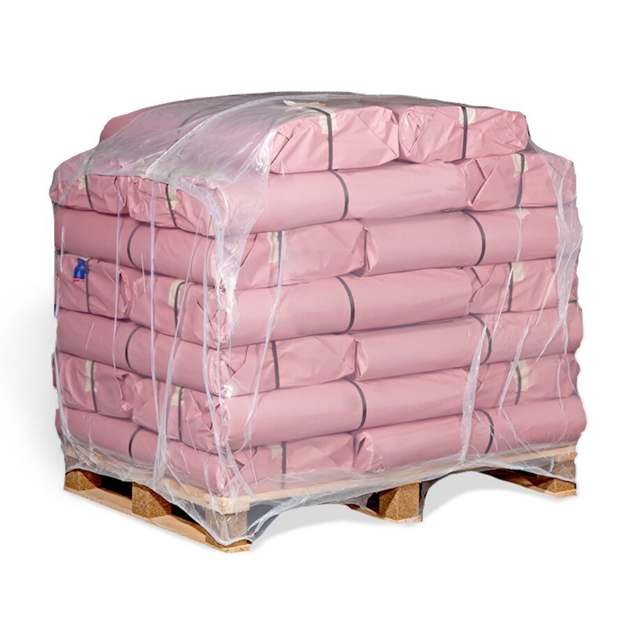 Schrumpfschlauchfolie mit Seitenfalte