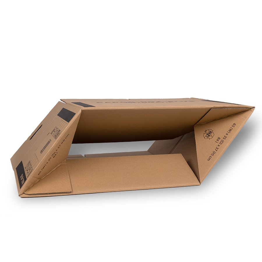 Mit einem Handgriff ist der Automatikboden zusammengesteckt...