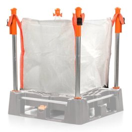 Rastkopfstnder fr Big Bag Paletten