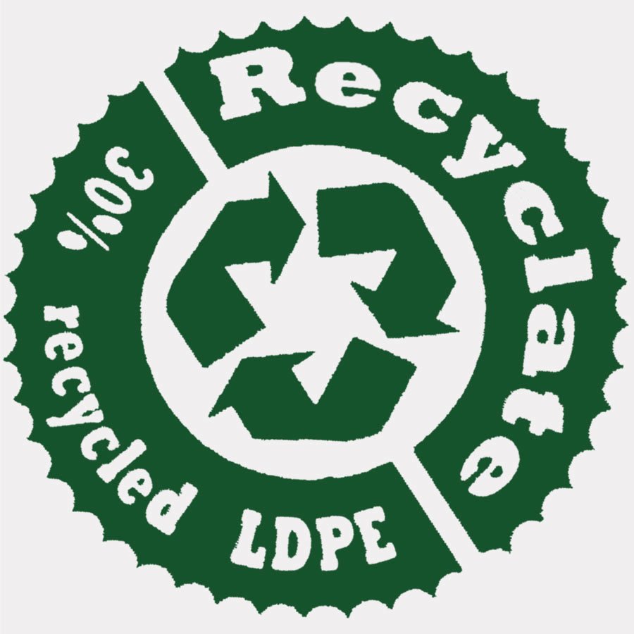 Druckverschlussbeutel, recycelt