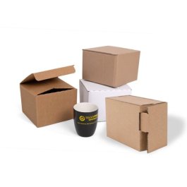 Tassenverpackung aus Wellpappe