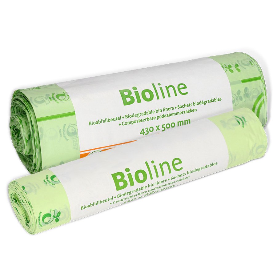 Kompostierbare Abfallscke fr Biomll