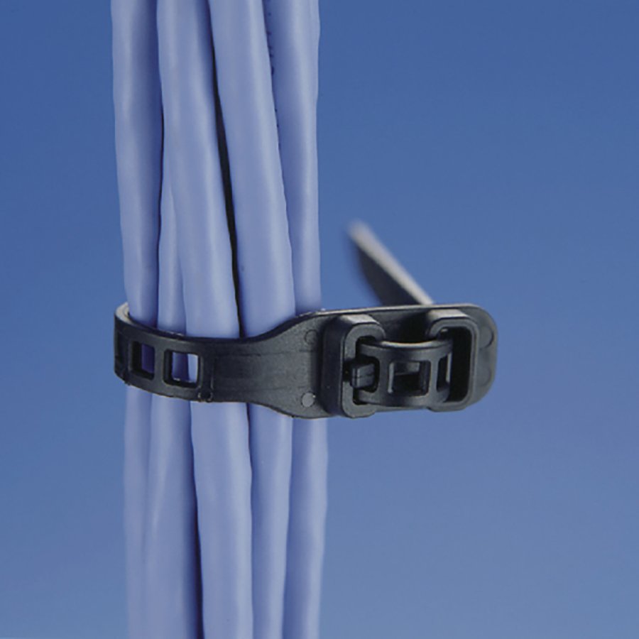 Dehnspannung ermglicht sehr festen Sitz auf dem Bndel