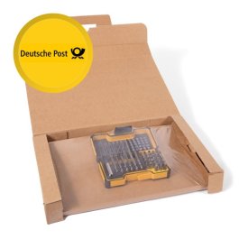 Folien-Fixierverpackung fr POST Maxibrief