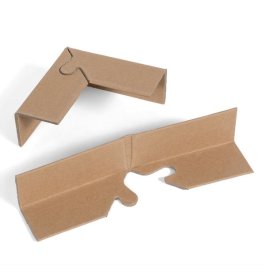 Schutzecke aus Vollpappe, mit Puzzle-Arretierung