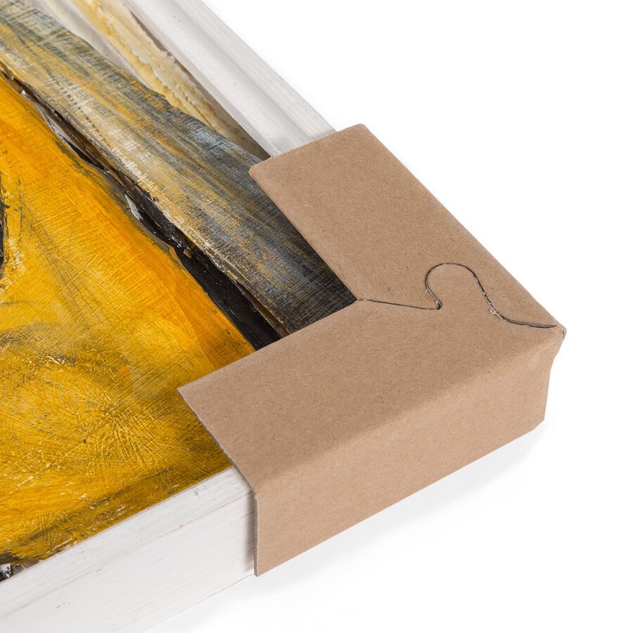 Schutzecke aus Vollpappe, mit Puzzle-Arretierung