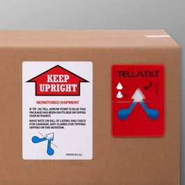 Kippindikatoren mit Hinweisetikett