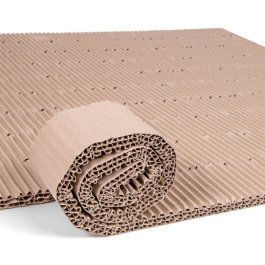 Packplatte, offene Welle mit Perforierung, 100% recycelt