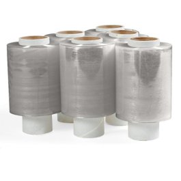 Recycling-Mini-Stretchfolie, transparent 60% recycelt