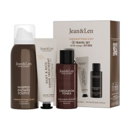 Jean & Len Travel-Set Cardamom / Tonka