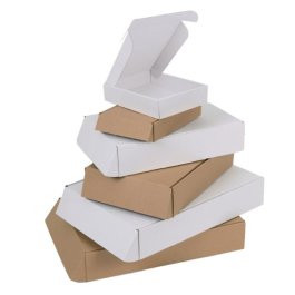 Klappschachtel mit �ffnung auf der Breitseite