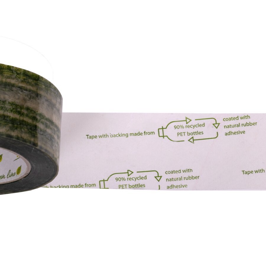 Der gr�ne Aufdruck macht die Nachhaltigkeit direkt sichtbar